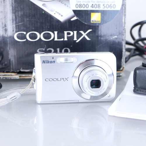 Nikon coolpix s210 fotocamera - nikon,