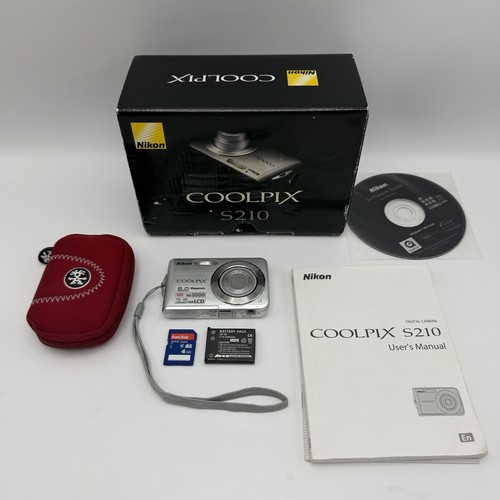 Nikon coolpix s210 fotocamera - nikon,