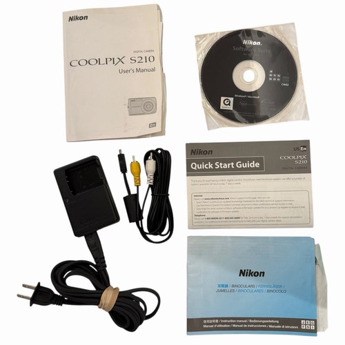 Nikon coolpix s210 fotocamera - nikon,