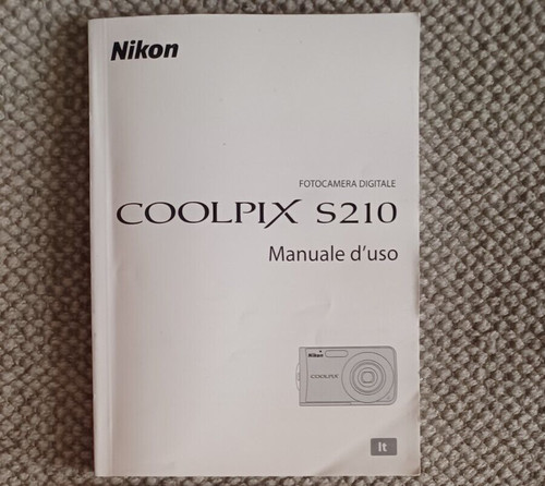 Nikon coolpix s210 manuale - coolpix,