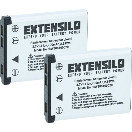 Batteria per nikon coolpix - 2x,