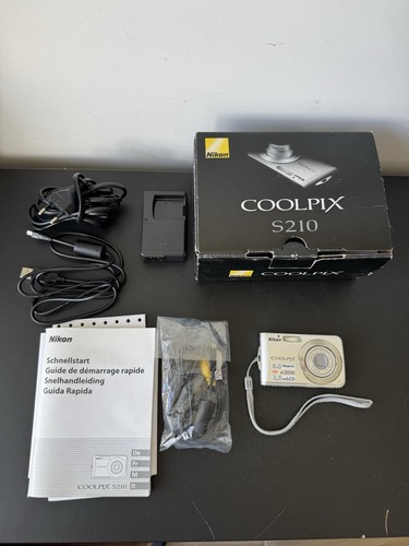 Nikon coolpix s210 compatta - nikon,