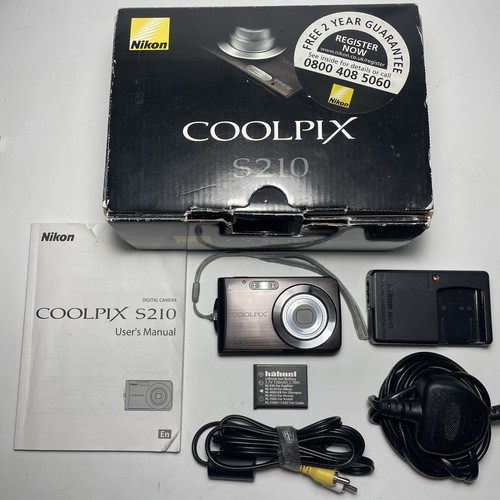 Nikon coolpix s210 8mp - nikon,