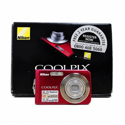 Nikon coolpix s210 rossa - nikon,